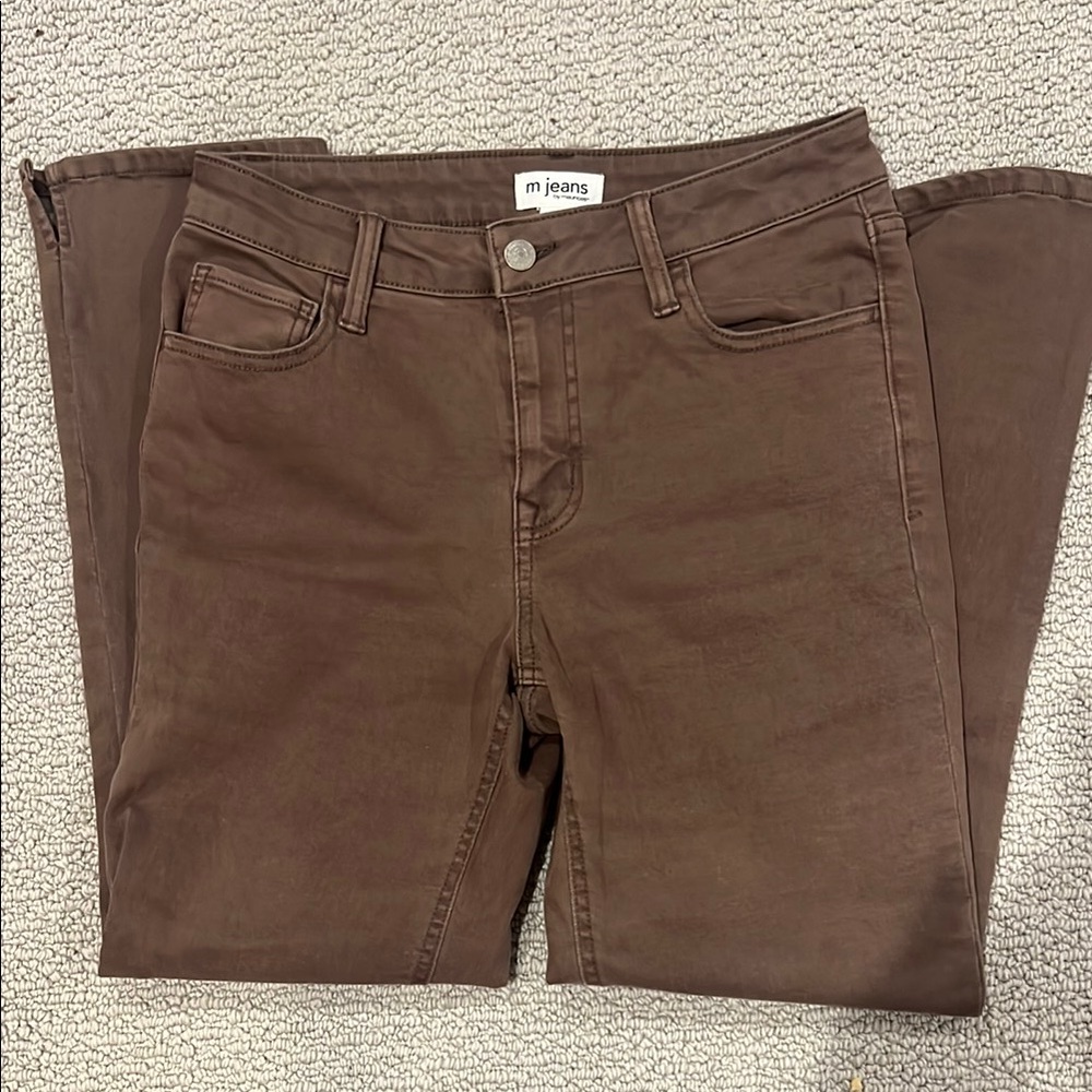 Maurices Brown Slim Straight Jeans